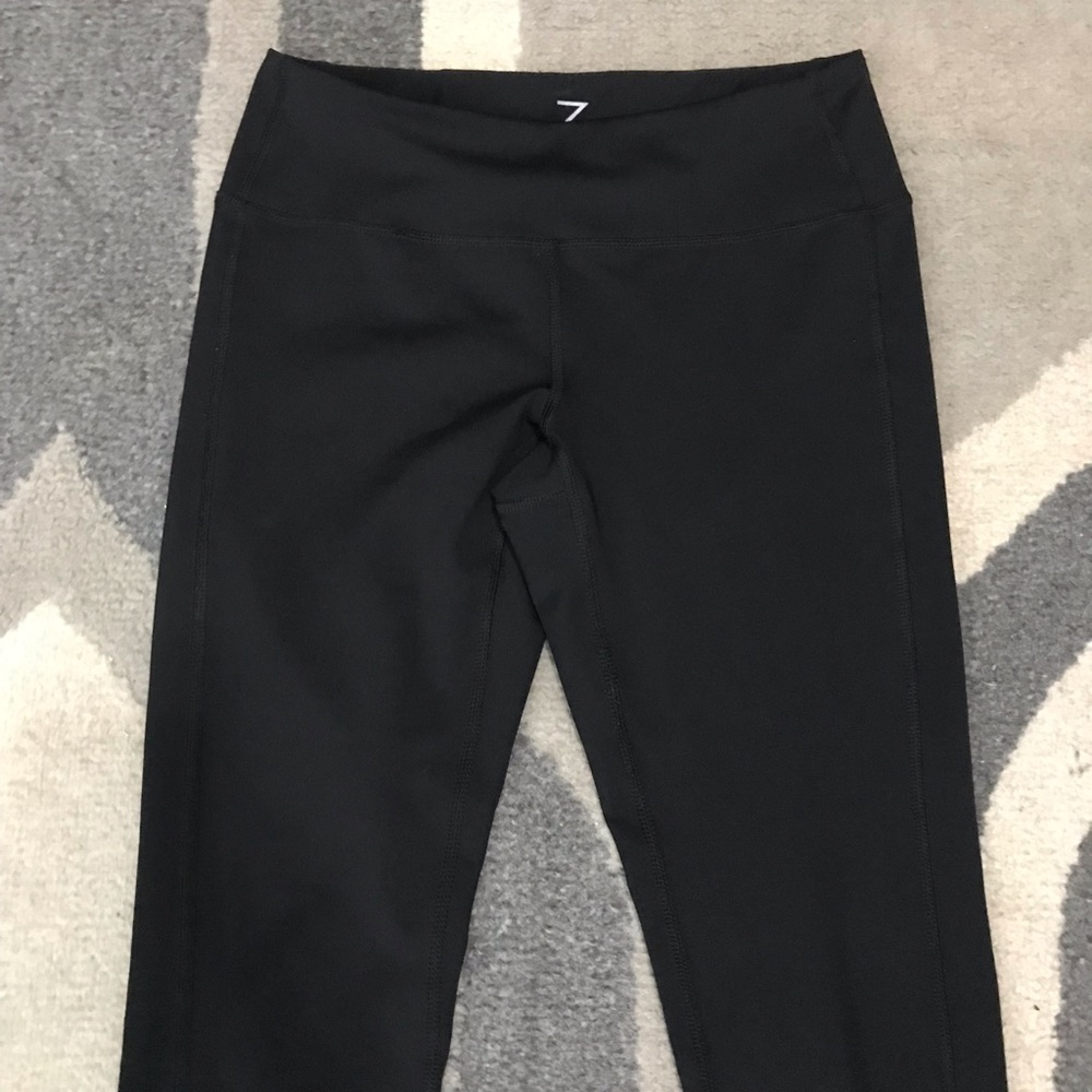 WOMENS ZELLA BLACK WORKOUT ATHLETIC LEGGINGS!ππ - Picture 3 of 7
